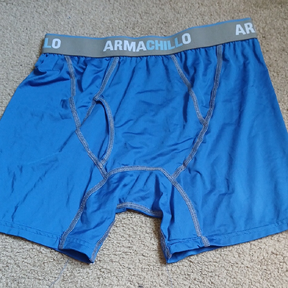 Duluth Armachillo Men's Blue Boxer Briefs
